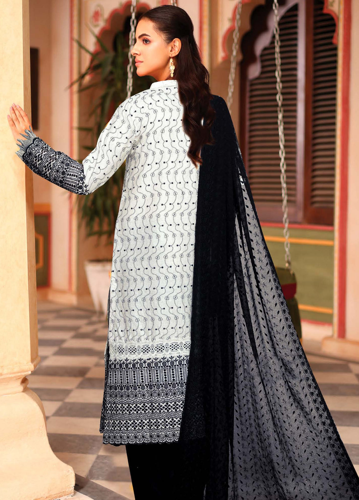 Aasir by Johra Chikankari Lawn Unstitched 3Pcs