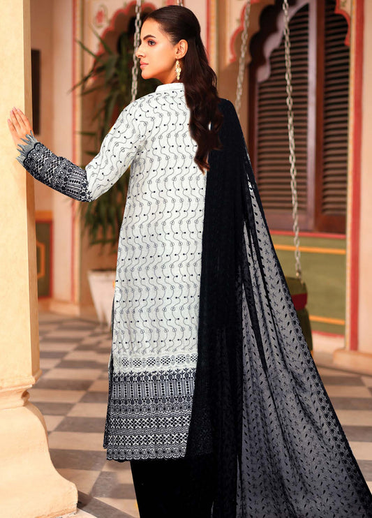 Aasir by Johra Chikankari Lawn Unstitched 3Pcs