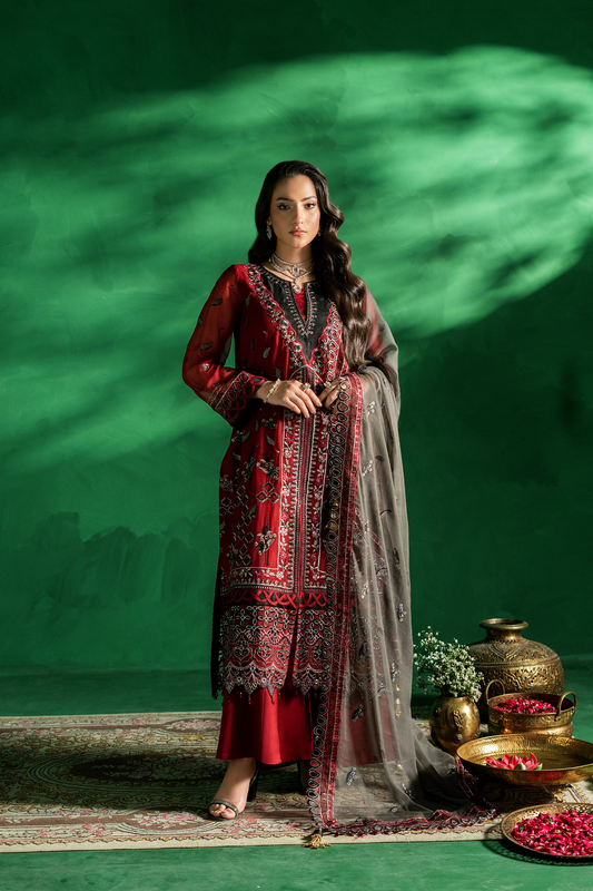 Farmaish By Zebtan Vol-08 Embroidered Unstitched 3pcs