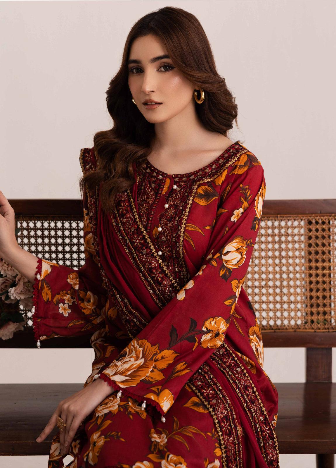 Aazina by Johra Embroidered Printed Lawn Unstitched 3Pcs