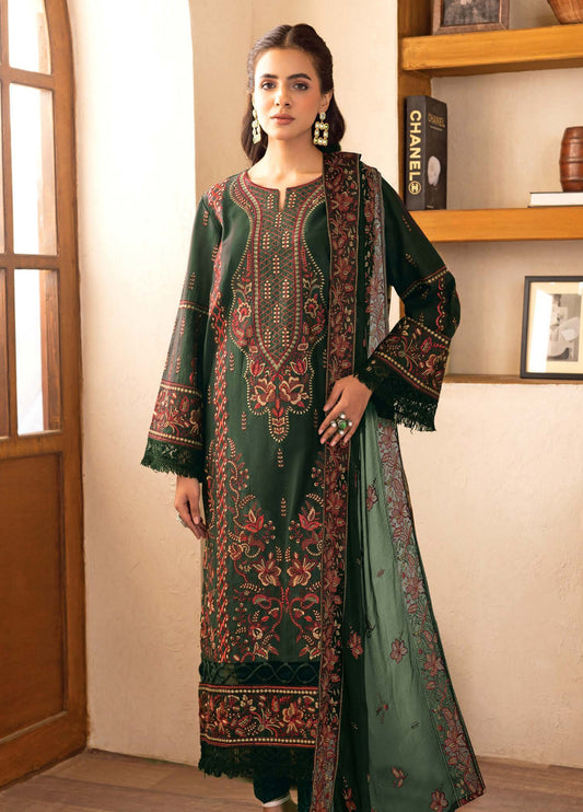 Irsa by Johra Embroidered Lawn Unstitched 3Pcs