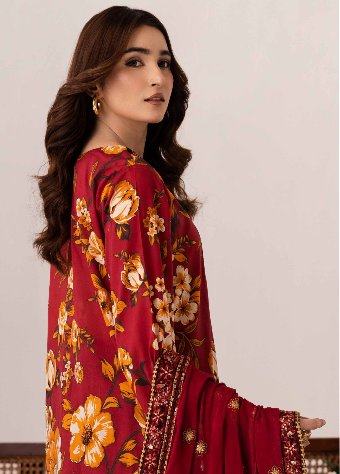 Aazina by Johra Embroidered Printed Lawn Unstitched 3Pcs
