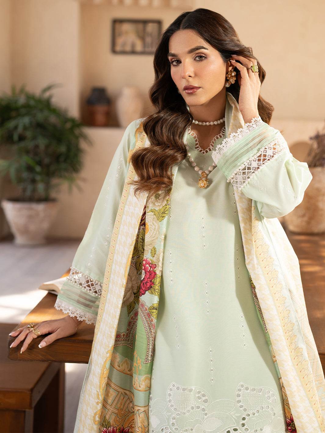 Stella By Mahnur Embroidered Lawn Unstitched 3pcs - Jotey