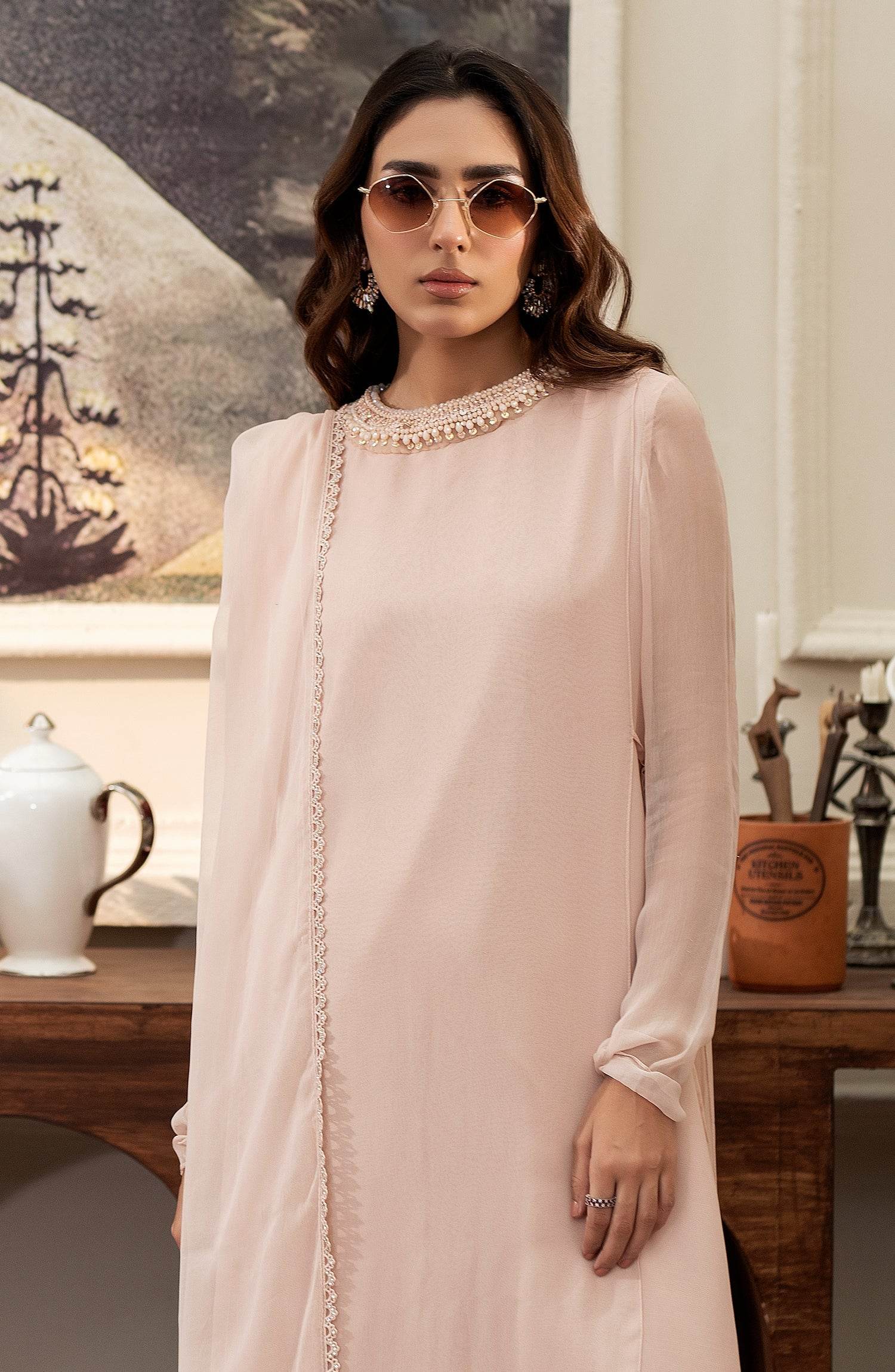 Zevk Babes Hand Embellished Stitched 3pcs - Jotey