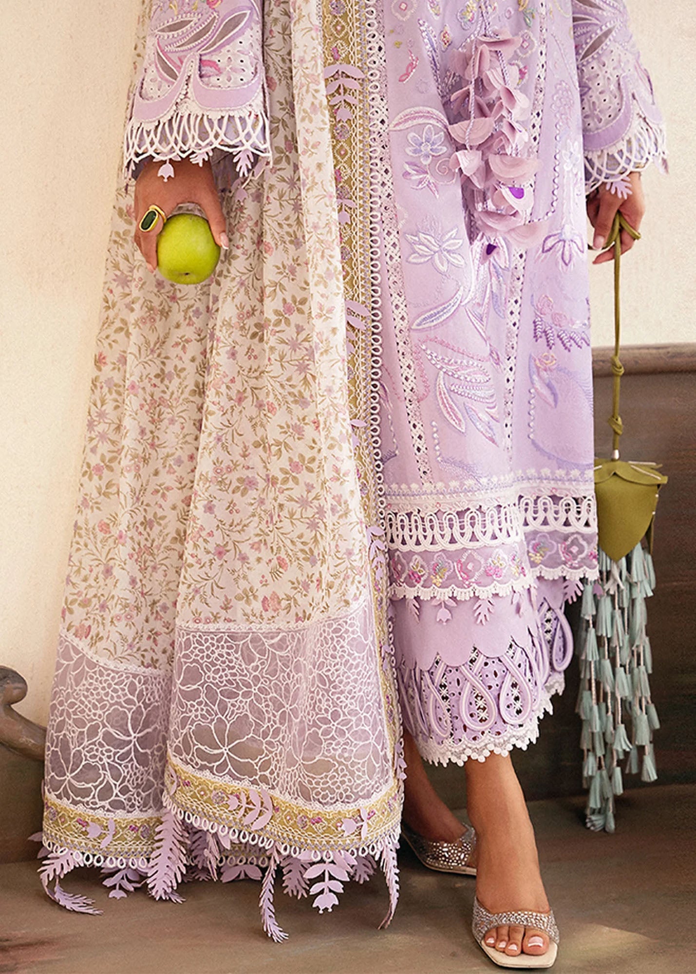 Lawn'25 Eid by Suffuse Embroidered Lawn Unstitched 3Pcs
