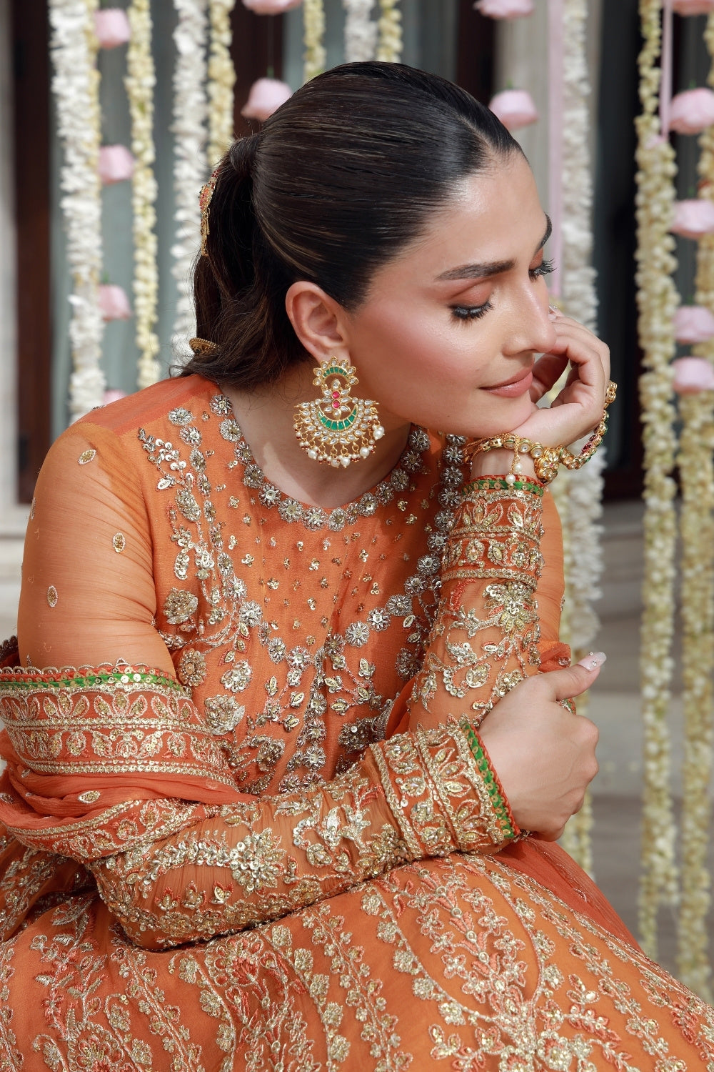 Gulmina Embroidered Chiffon Unstitched 4 Piece