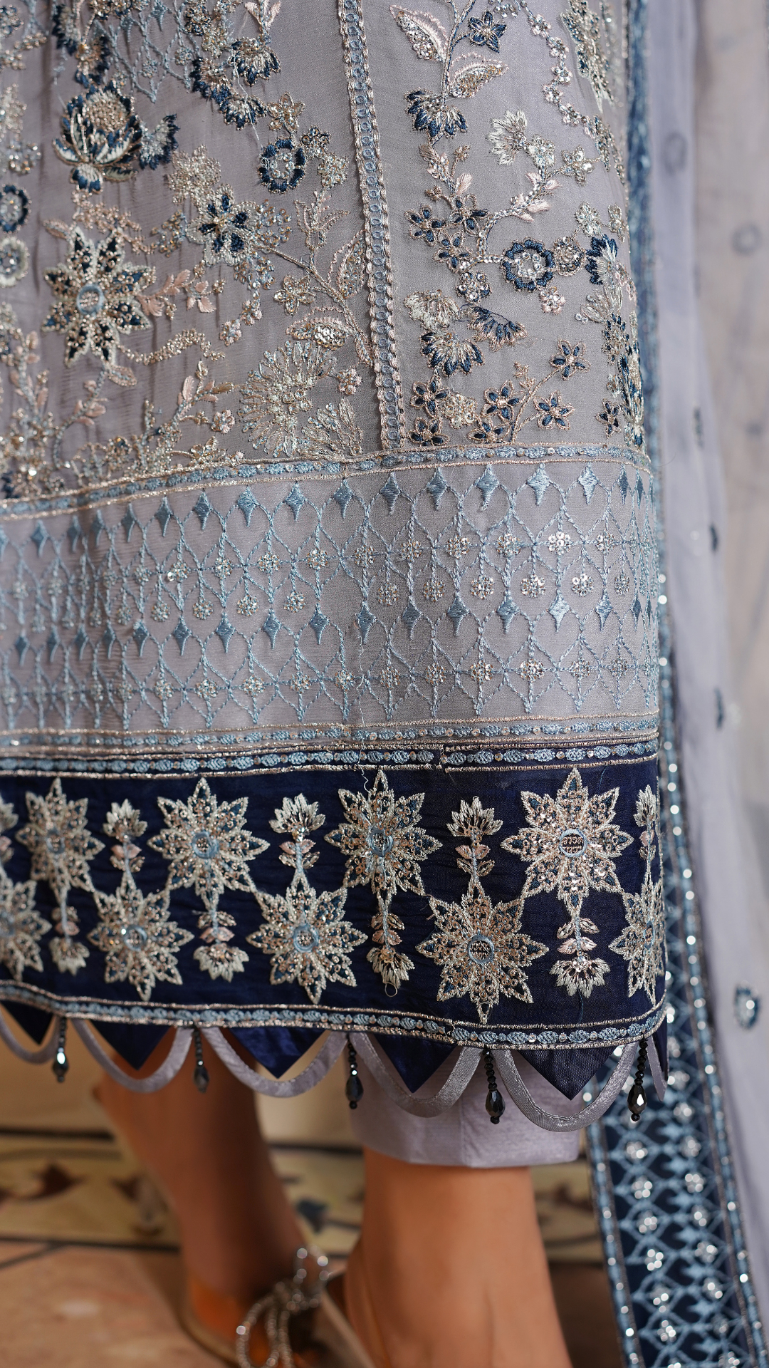 Farmaish By Zebtan Vol 7 Embroidered Chiffon Unstitched 3pcs