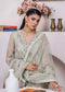 ZA Clothes Gulshan Embroidered Organza Ready to wear 3pcs - Jotey