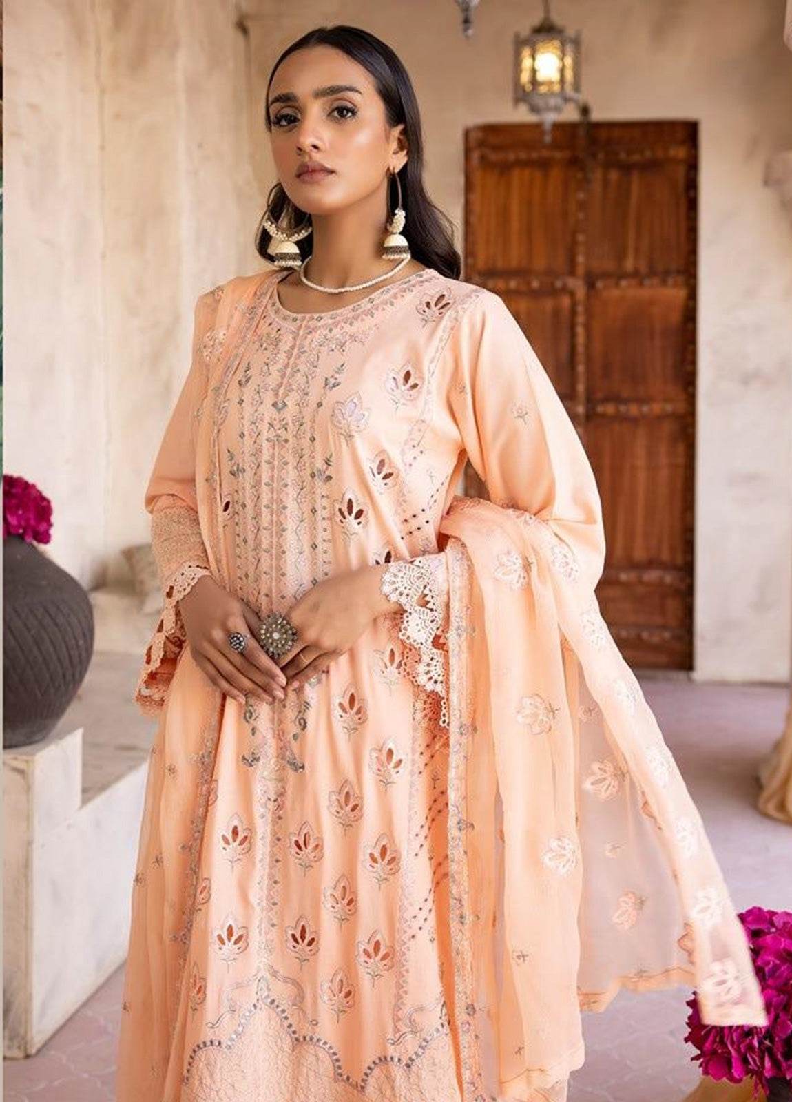 KHOOBSURAT Aventus Swiss Unstitched 3pcs - Jotey