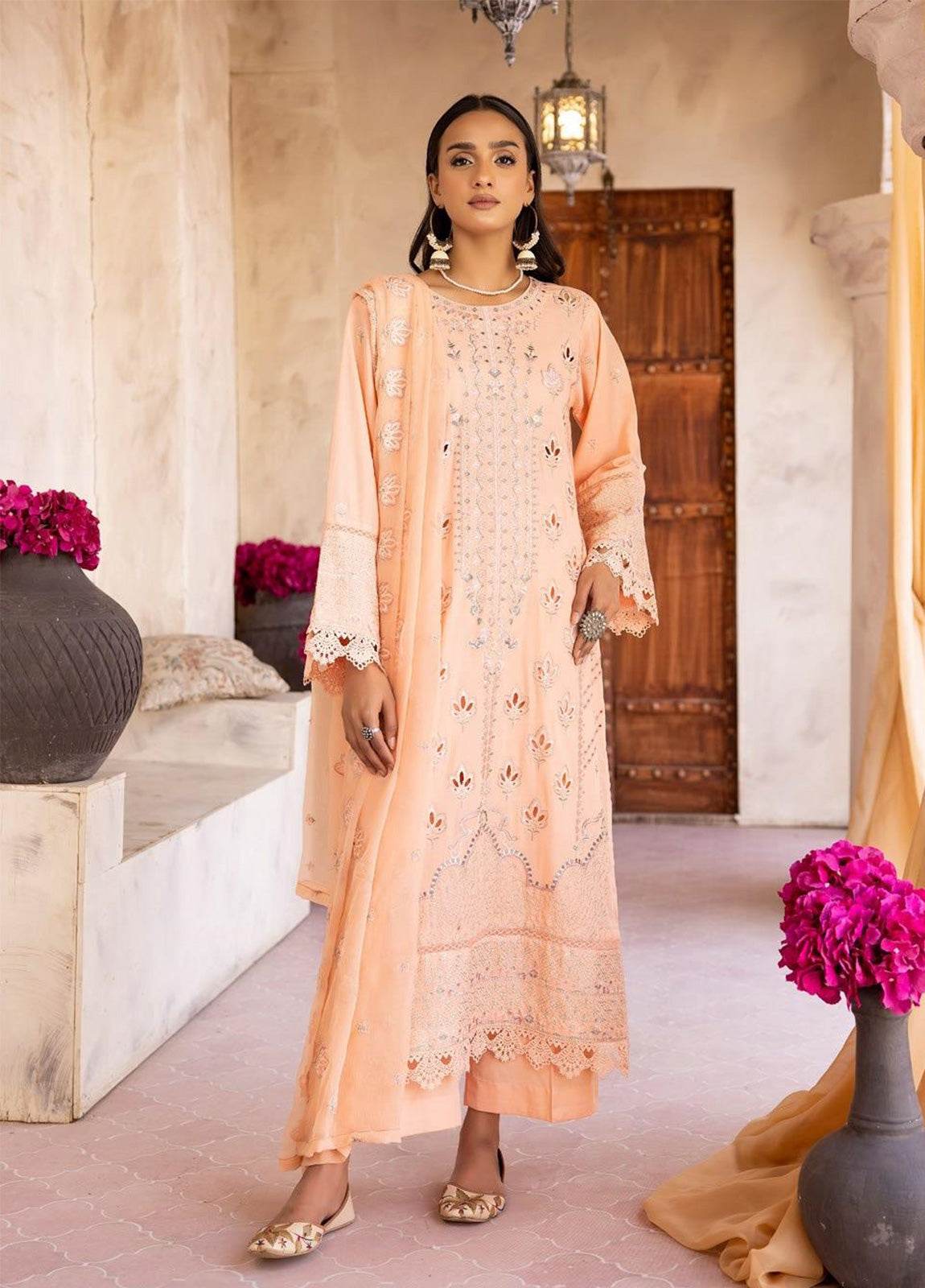 KHOOBSURAT Aventus Swiss Unstitched 3pcs - Jotey