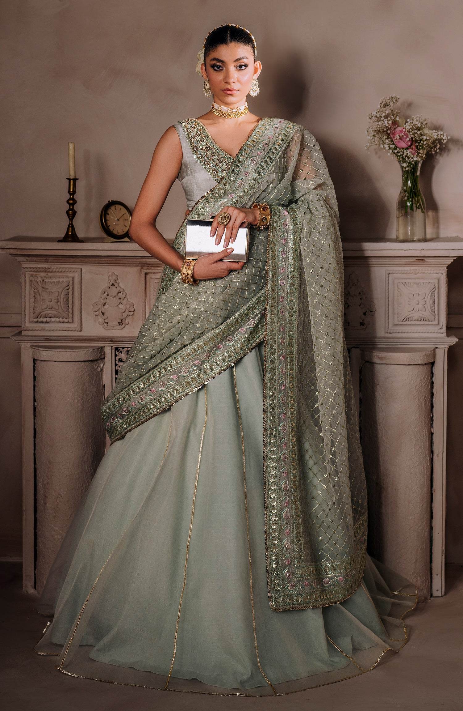 Zevk By Bushra Paracha Luxury Unstitched 3pcs - Jotey