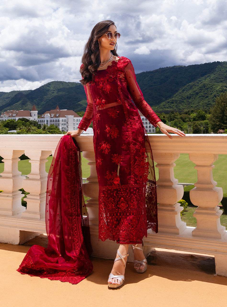 Zainab Chottani Wedding Festive Unstitched 3pcs - Jotey