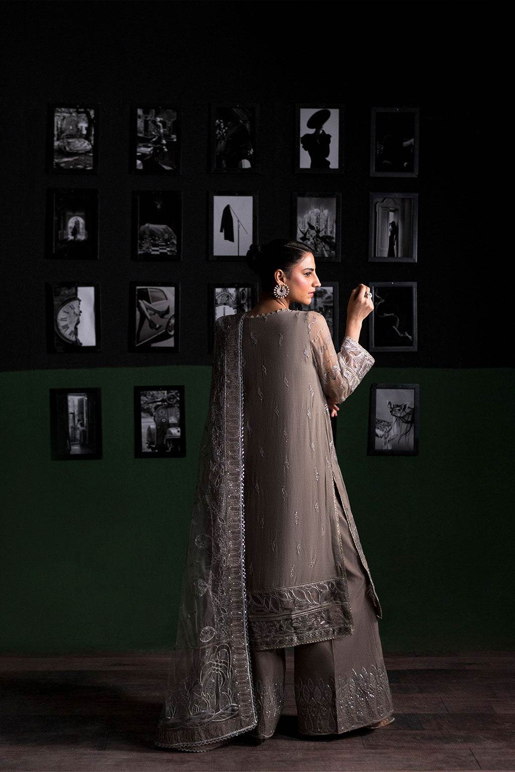 La Regina By Seraph Organza Unstitched 3pcs - Jotey