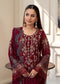 Tabassum By ZA Clothes Embroidered Chiffon Semi-Stitched 3pcs - Jotey