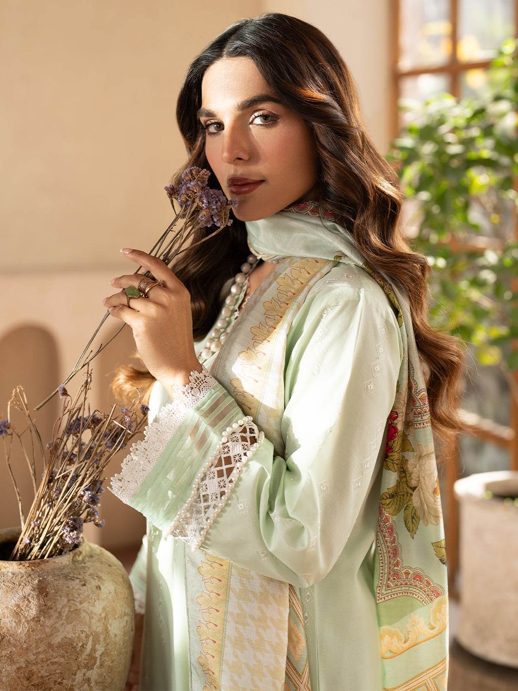 Stella By Mahnur Embroidered Lawn Unstitched 3pcs - Jotey