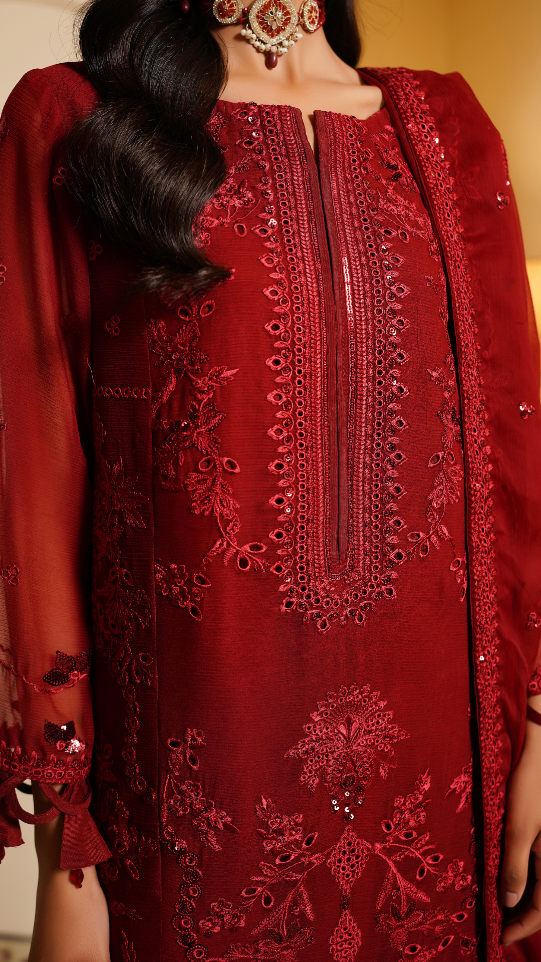 Farmaish By Zebtan Vol 7 Embroidered Chiffon Unstitched 3pcs