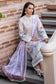 AFROZEH Damask The Holiday Edit'25 Embroidered Lawn 3pcs - Jotey