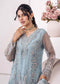 ZA Clothes Gulshan Embroidered Organza Ready to wear 3pcs - Jotey