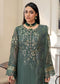 Tabassum By ZA Clothes Embroidered Chiffon Semi-Stitched 3pcs - Jotey