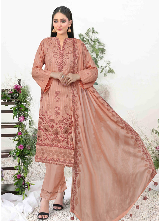 Singhar Vol-02 Embroidered Lawn Unstitched 3pcs