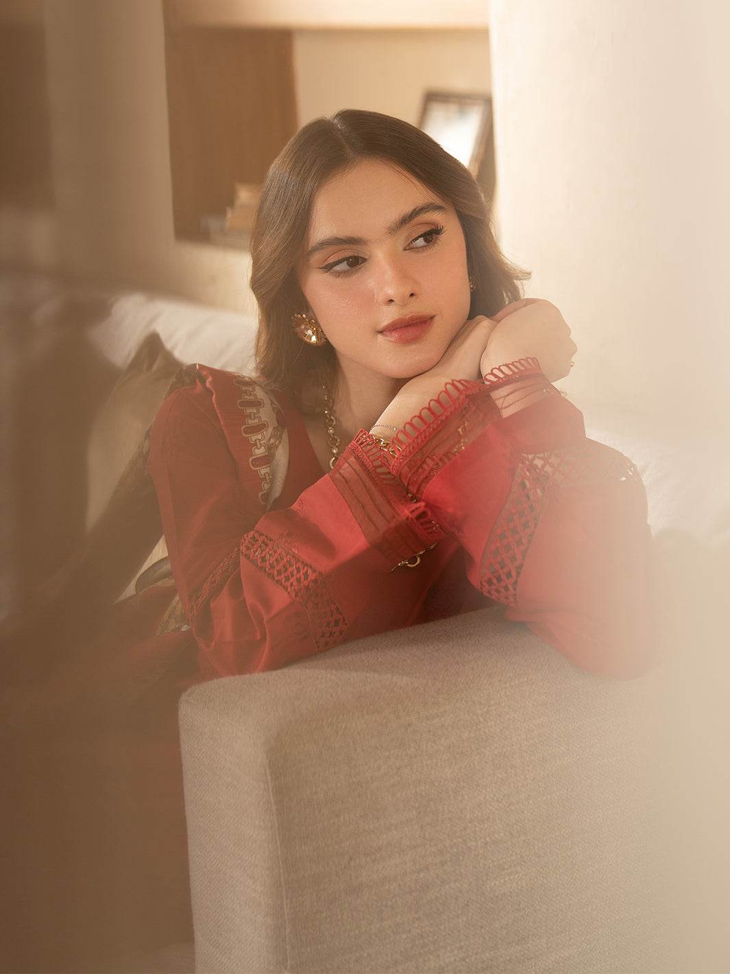 Stella By Mahnur Embroidered Lawn Unstitched 3pcs - Jotey