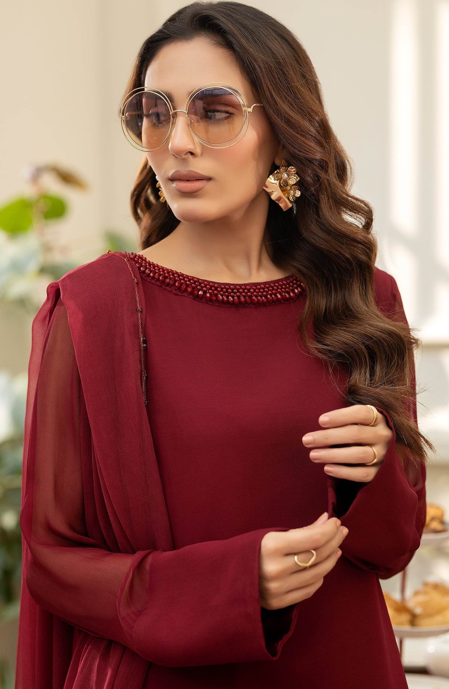 Zevk Babes Hand Embellished Stitched 3pcs - Jotey