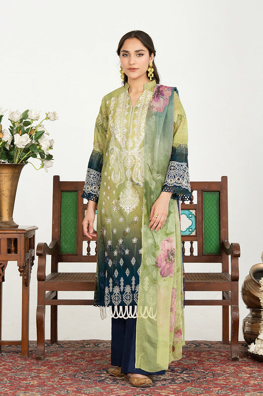 Sundas By Johra Embroidered Printed Lawn Unstitched 3Pcs