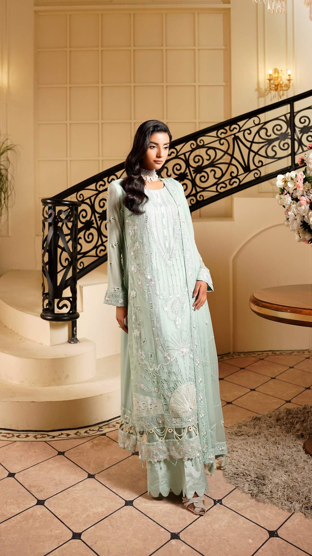 Farmaish By Zebtan Vol 7 Embroidered Chiffon Unstitched 3pcs