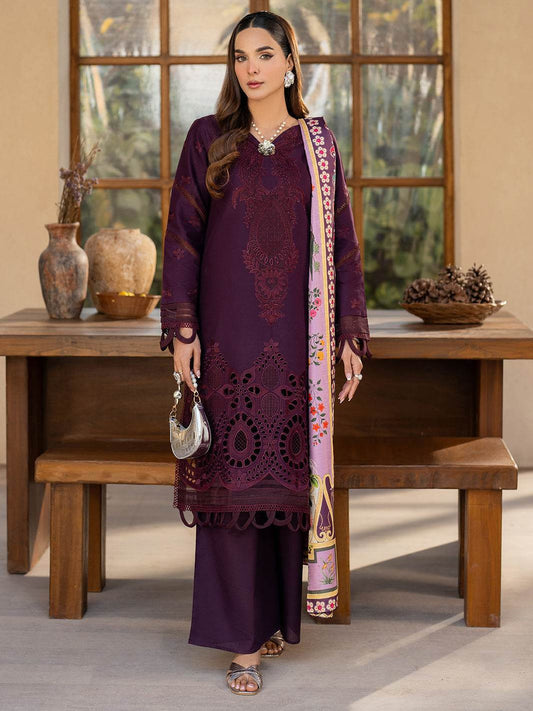 Stella By Mahnur Embroidered Lawn Unstitched 3pcs - Jotey