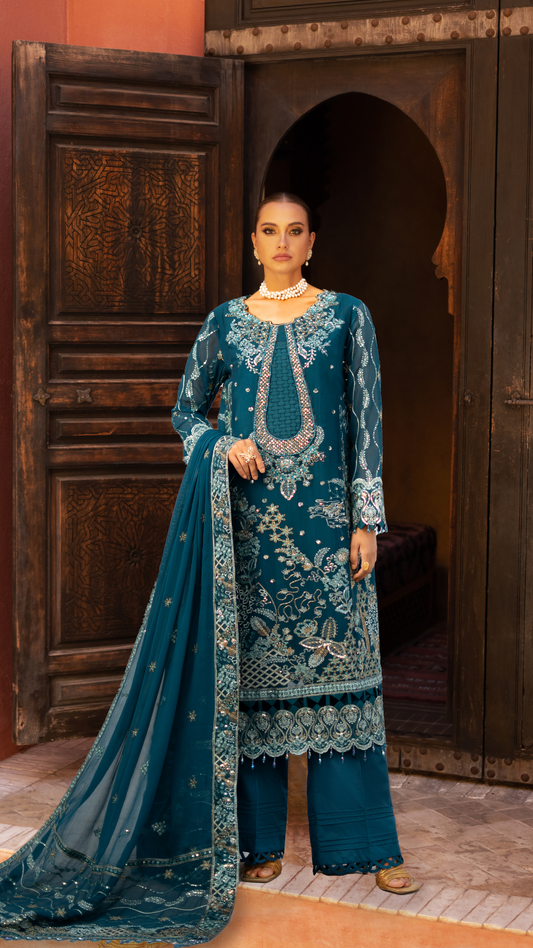Zebtan Zeenat Vol-23 Embroidered Unstitched 3pcs