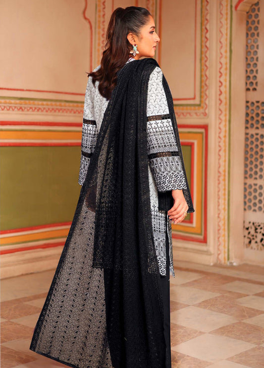 Aasir by Johra Chikankari Lawn Unstitched 3Pcs