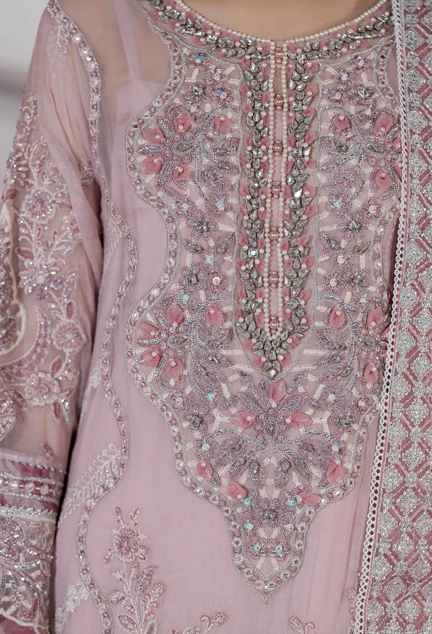 Adan's Libas Traditional Essence Unstitched Semi Formals 3pcs - Jotey