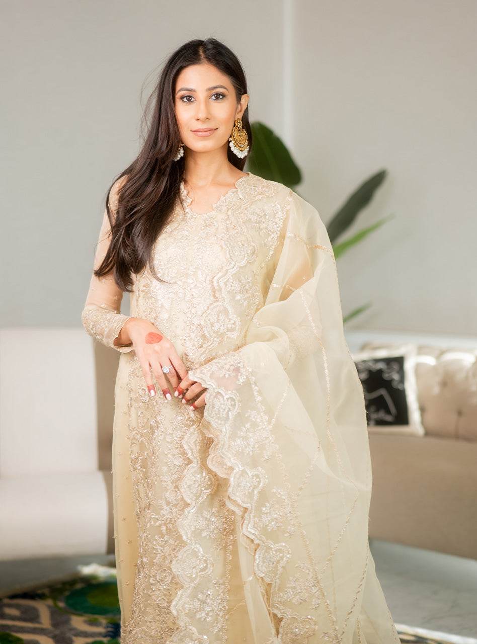 Zainab Chottani Wedding Festive Unstitched 3pcs - Jotey