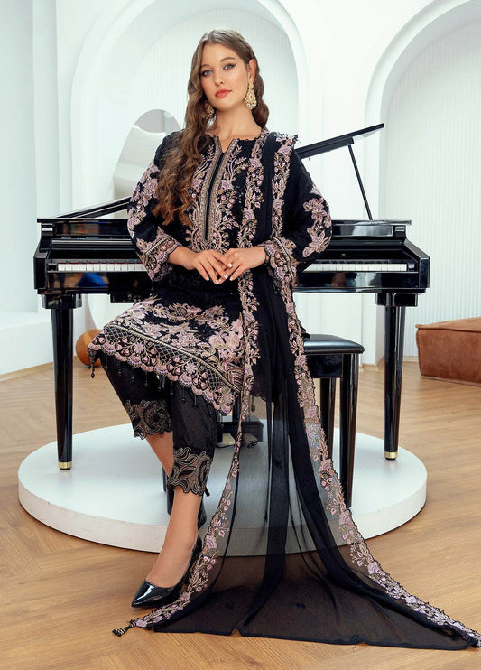 MEHRIMA By Noori Stitched Chiffon Luxury 3pcs - Jotey