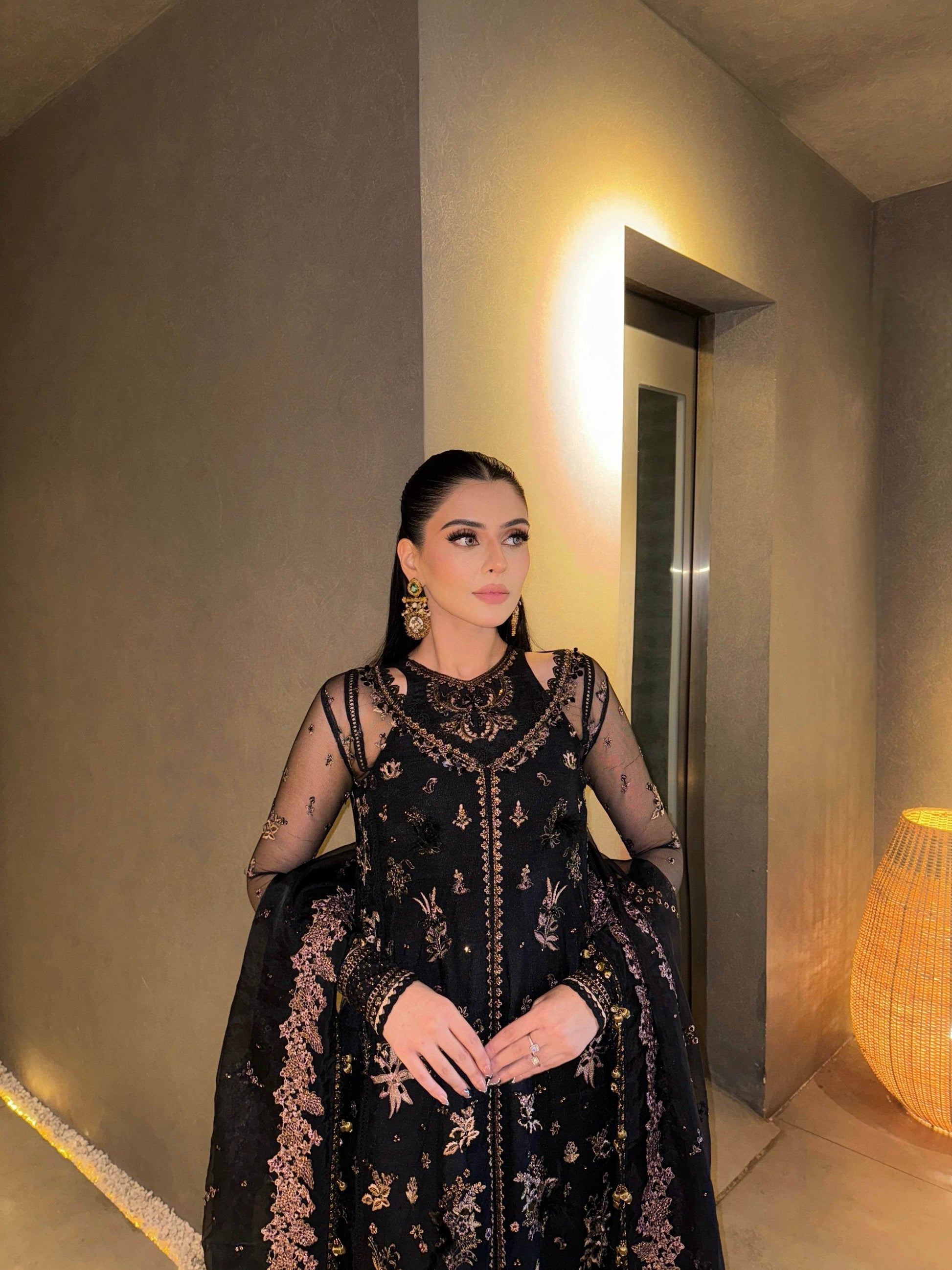 ZOYA & FATIMA REEM Festive Unstitched 4pcs - Jotey