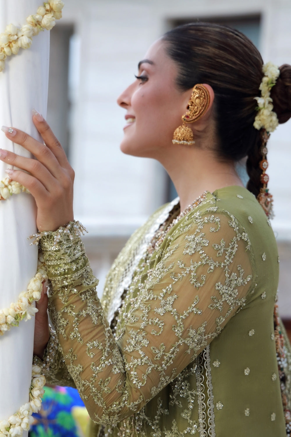 Gulmina Embroidered Chiffon Unstitched 4 Piece