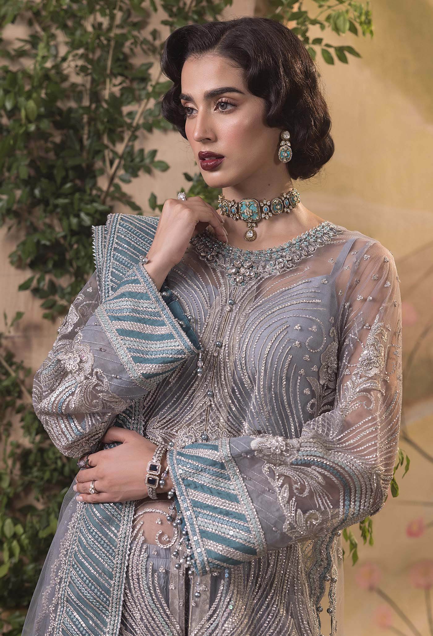 Adan's Libas Elysion Embroidered Festive Unstitched 3pcs - Jotey