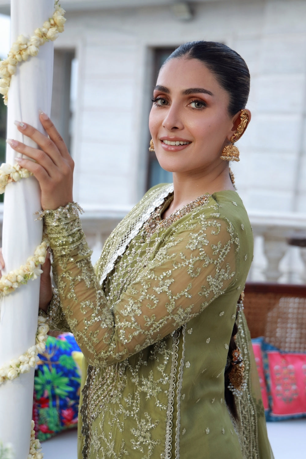 Gulmina Embroidered Chiffon Unstitched 4 Piece