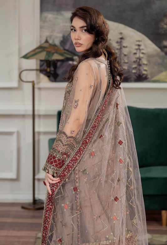 Adan's Libas Traditional Essence Unstitched Semi Formals 3pcs - Jotey