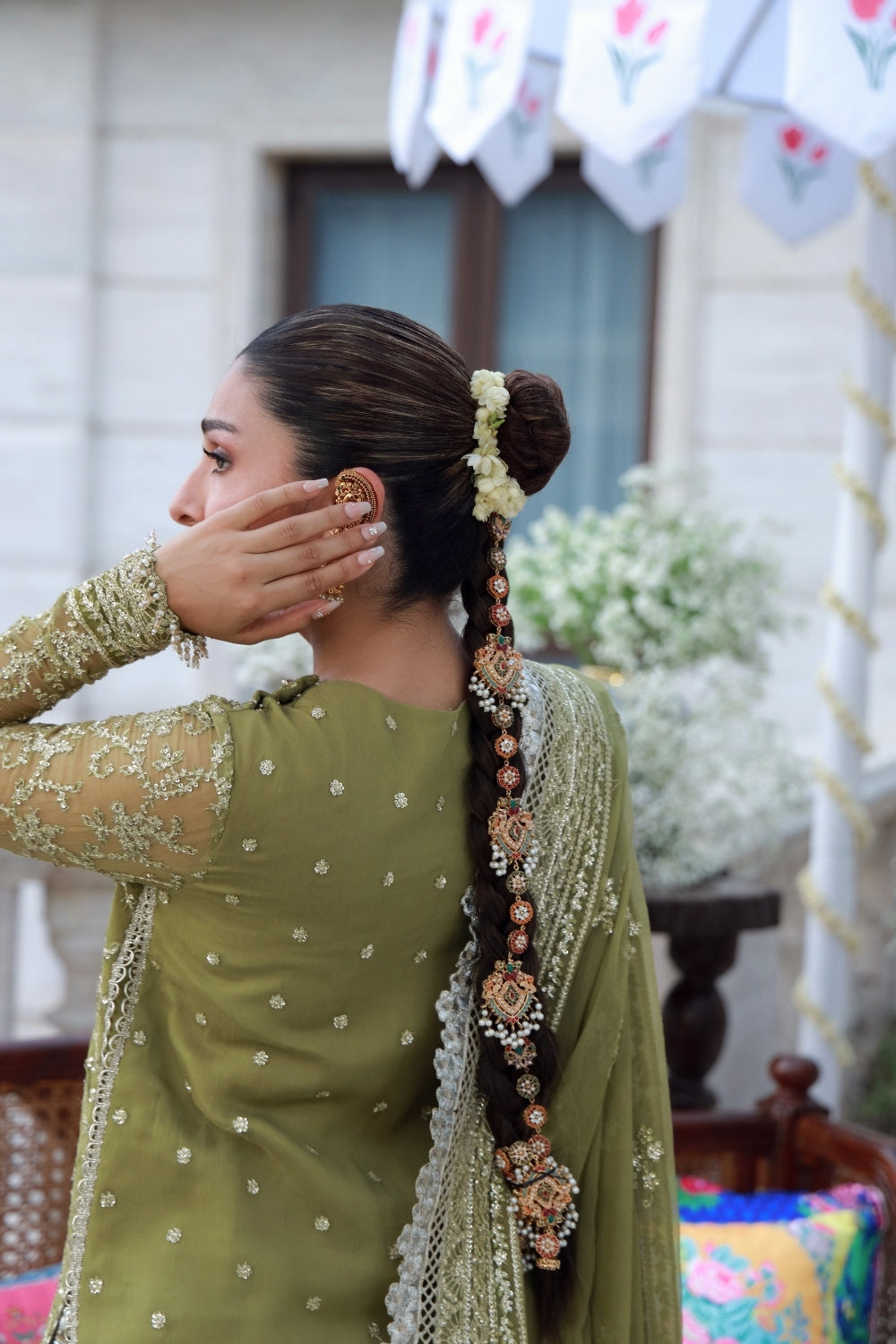 Gulmina Embroidered Chiffon Unstitched 4 Piece