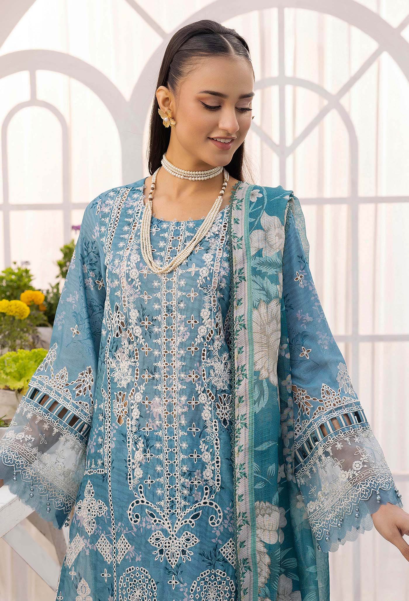 Solana By Adans Libas Printed Lawn Unstitched 3 Piece - Jotey