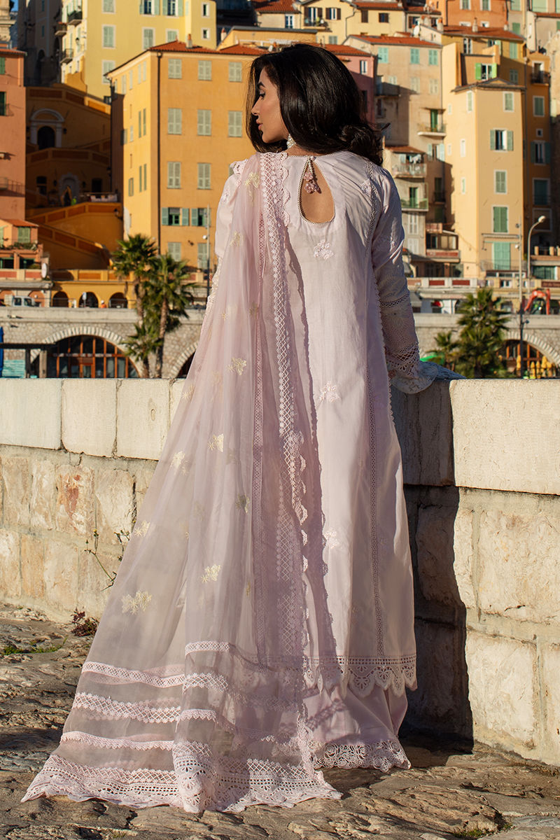 Zoha By Ansab Jahangir Embroidered Luxury Lawn'25 Unstitched 3pcs