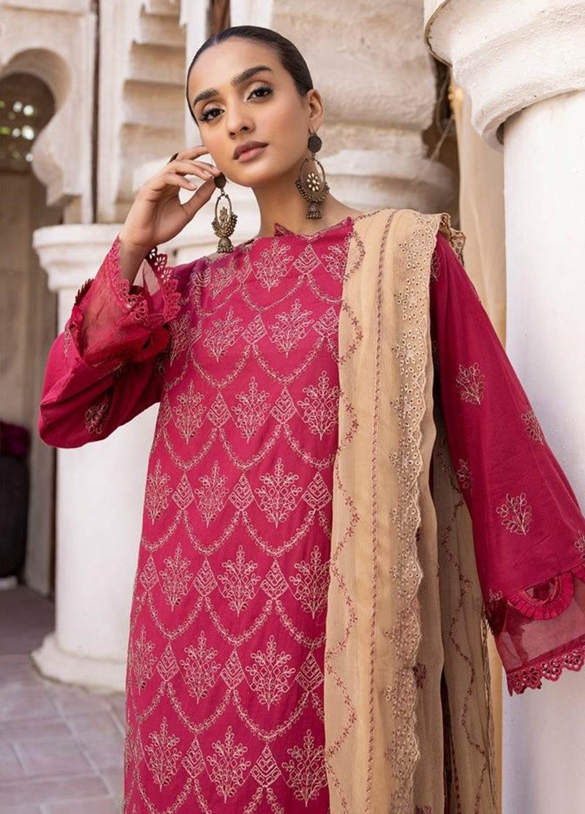 KHOOBSURAT Aventus Swiss Unstitched 3pcs - Jotey