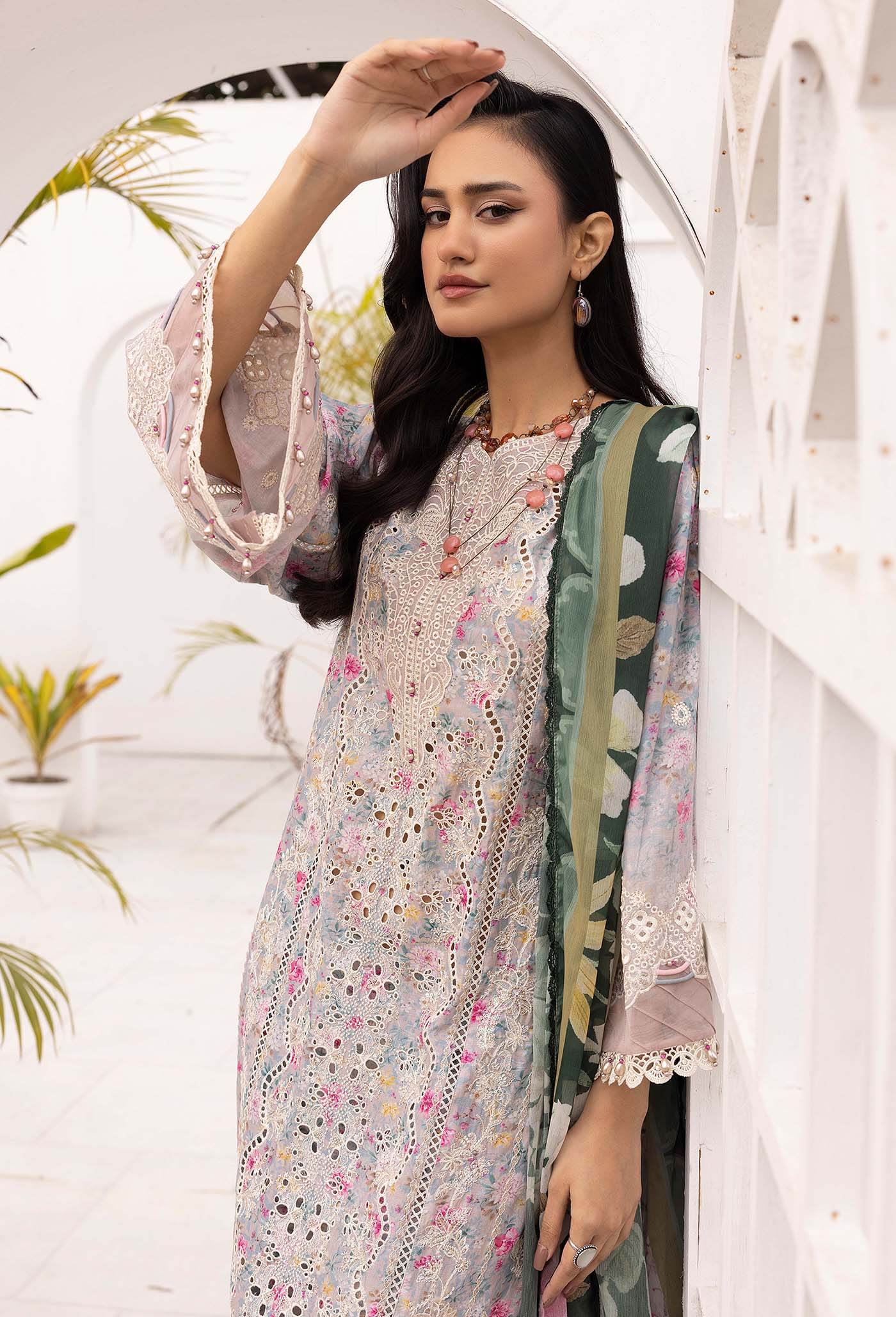 Solana By Adans Libas Printed Lawn Unstitched 3 Piece - Jotey