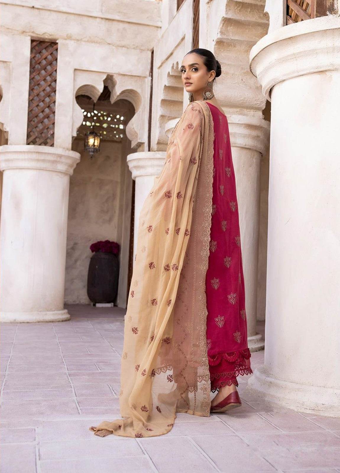 KHOOBSURAT Aventus Swiss Unstitched 3pcs - Jotey