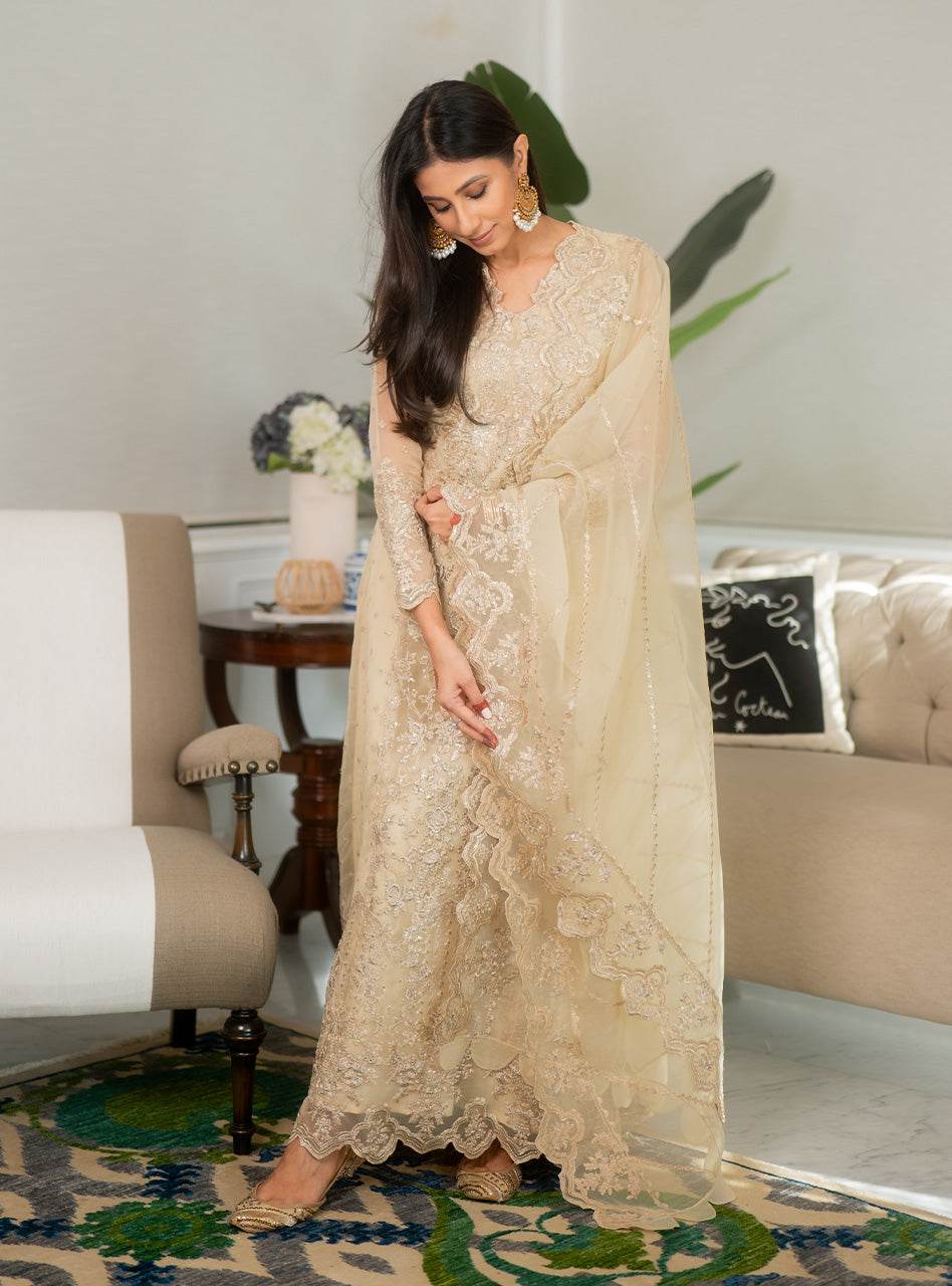 Zainab Chottani Wedding Festive Unstitched 3pcs - Jotey