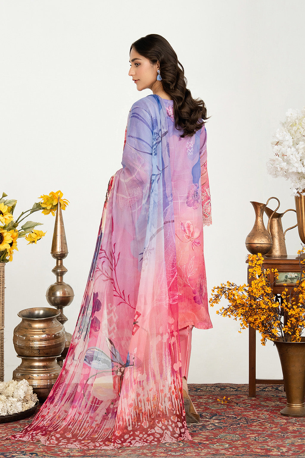 Sundas By Johra Embroidered Printed Lawn Unstitched 3Pcs