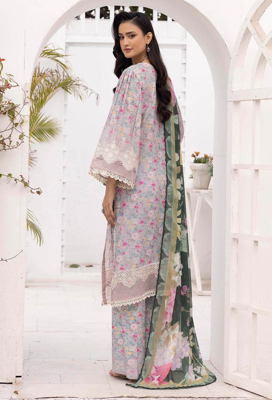 Solana By Adans Libas Printed Lawn Unstitched 3 Piece - Jotey
