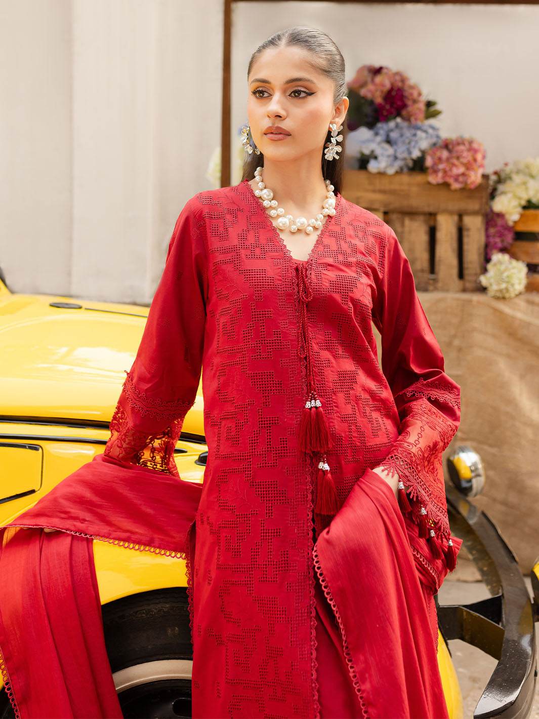 Twilight By Mahnur Embroidered Lawn Unstitched 3pcs - Jotey