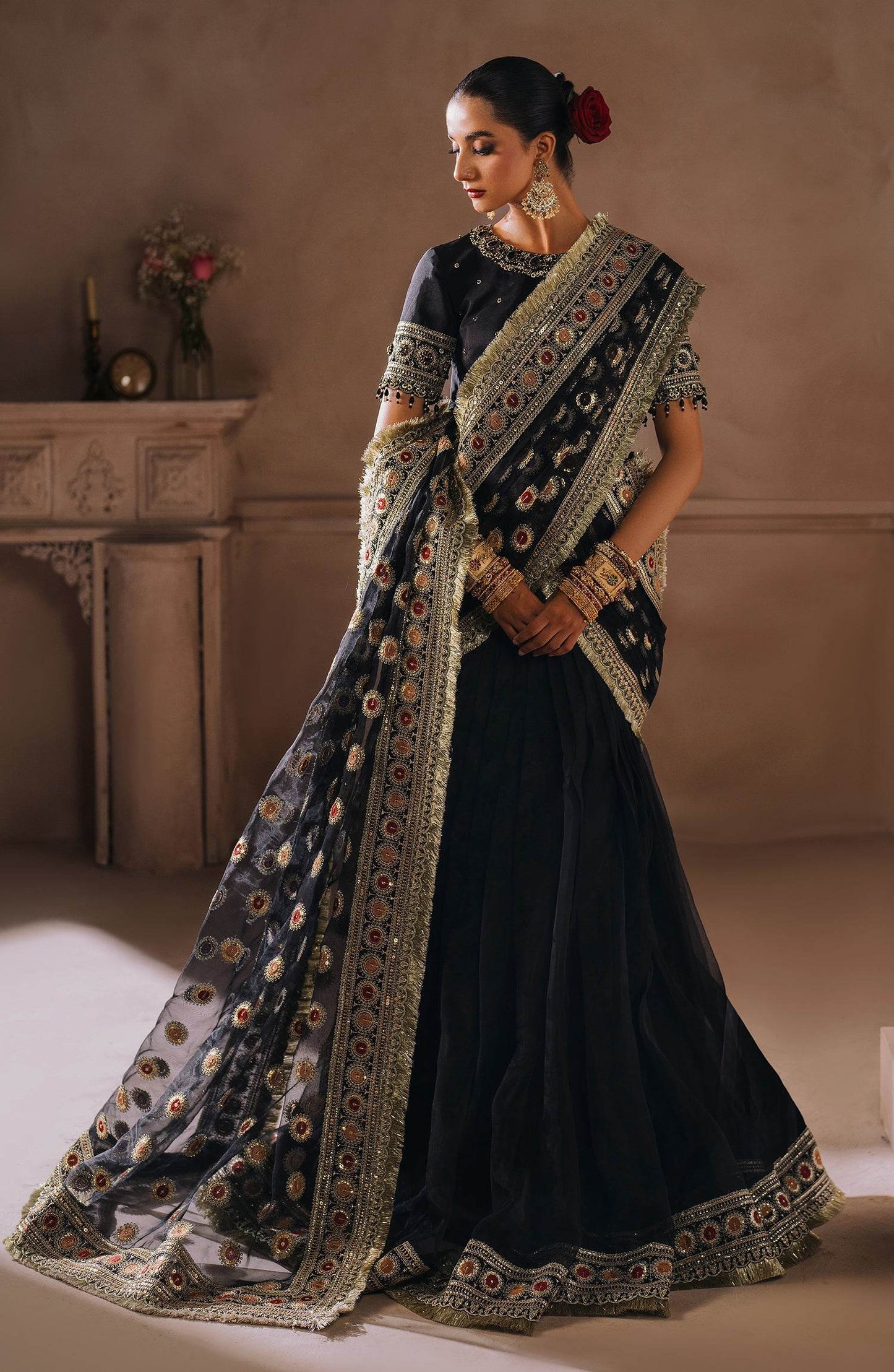 Zevk By Bushra Paracha Luxury Unstitched 3pcs - Jotey